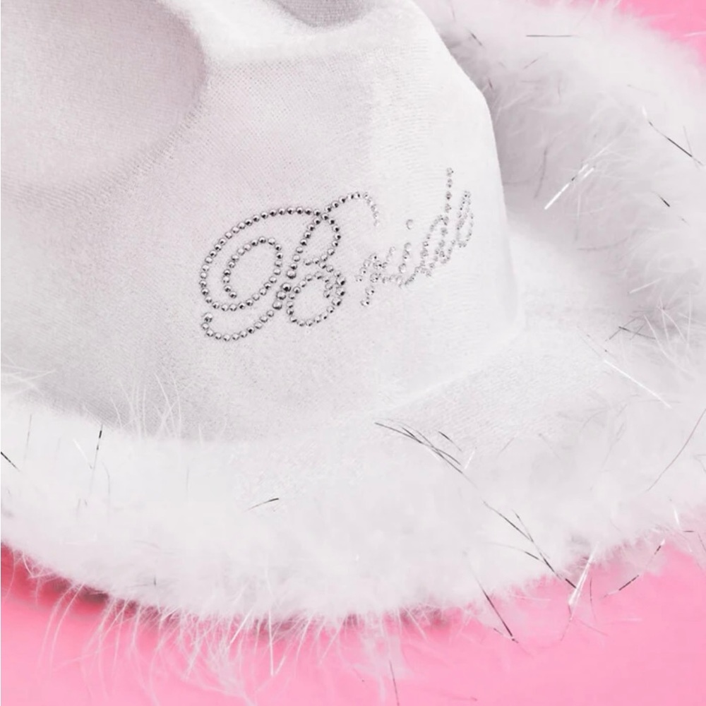 Bride cowgirl hat